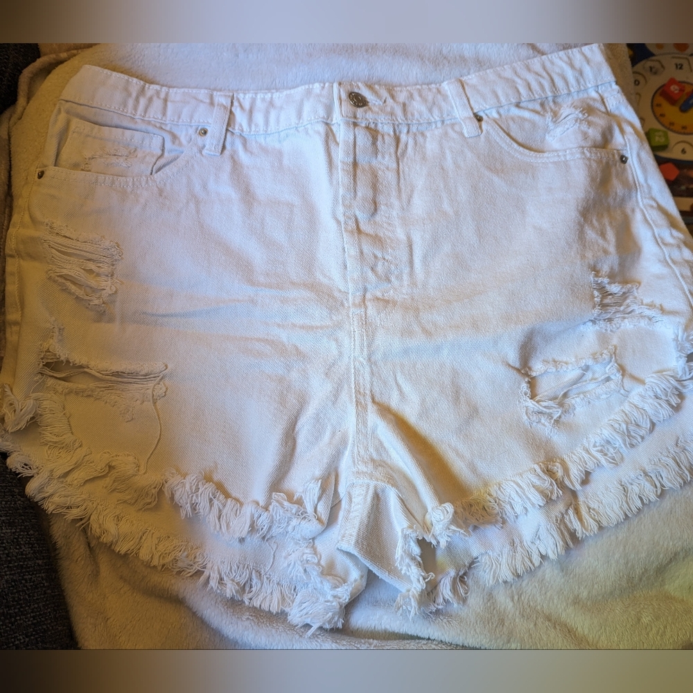 Wild Fable White Jeans Shorts